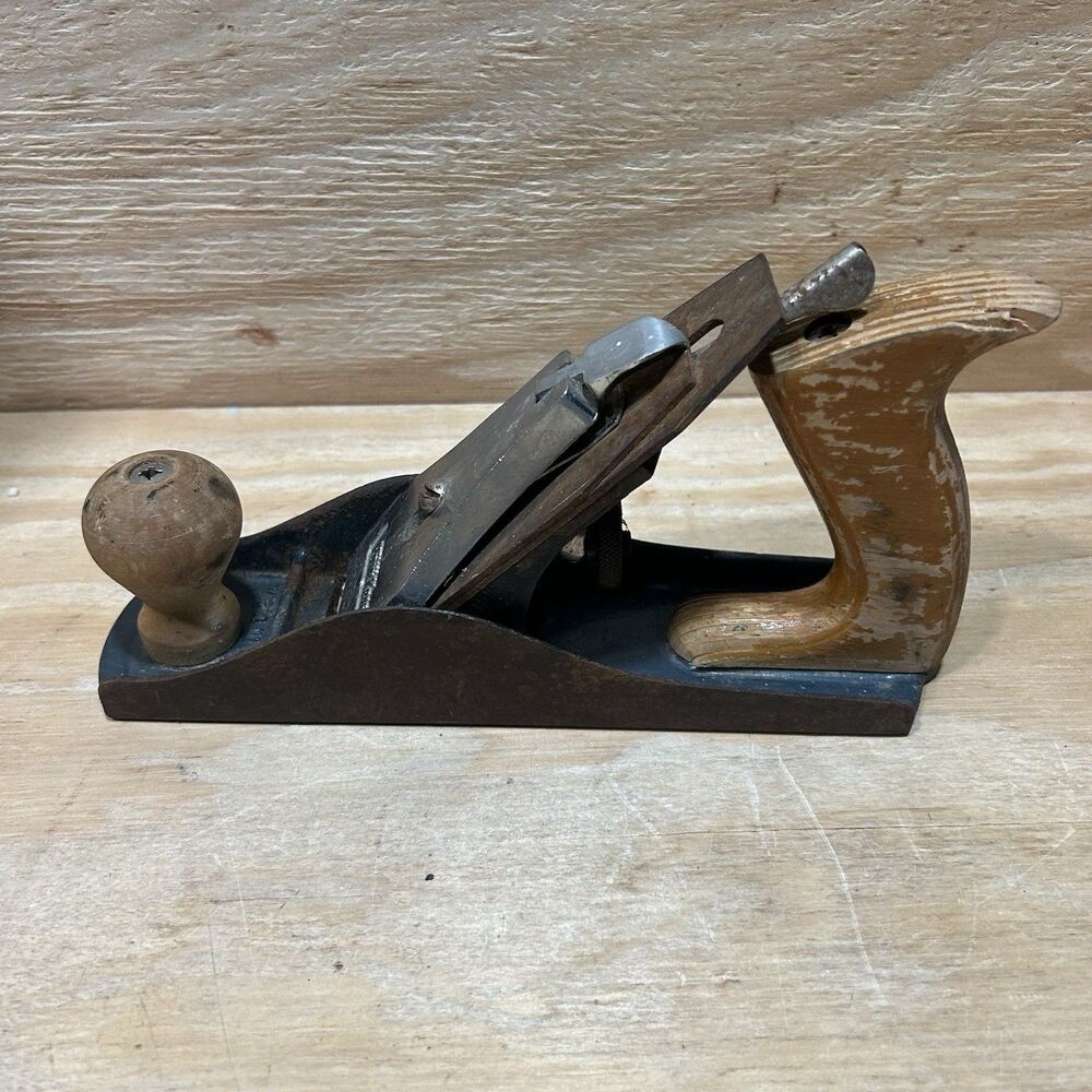 Vintage Made In USA Woodworking Hand Plane